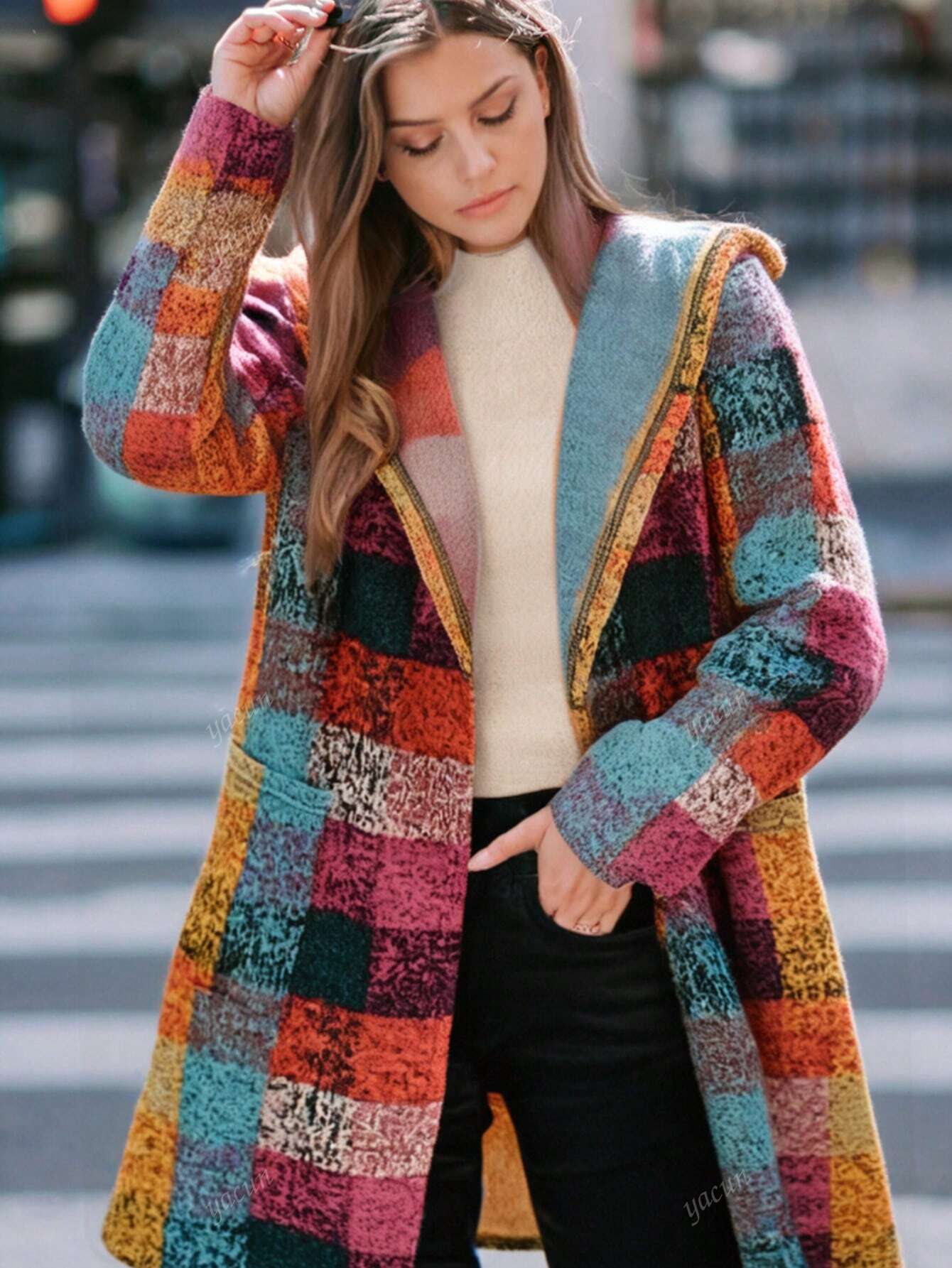 Jaqueta feminina casual